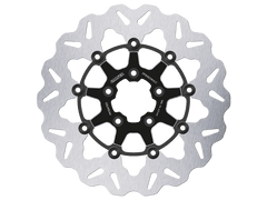 Galfer Harley Davidson Dyna Wide Glide Front Brake Billet Floating 300mm Rotor (Contrast Black) (10-17)