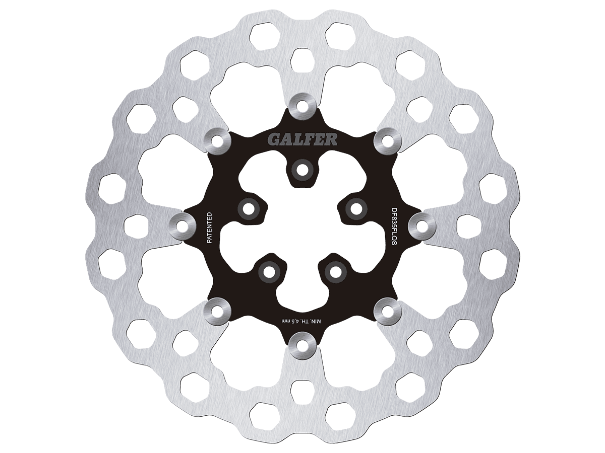 Galfer Harley Davidson Electra Glide Classic Front Brake 320mm Floating Cubiq Rotor (09-13)