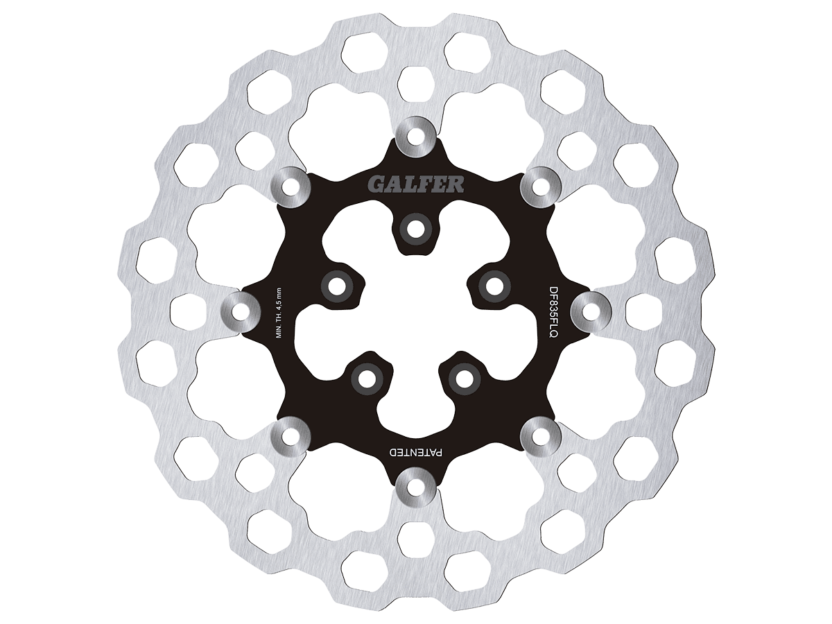 Galfer Harley Davidson Dyna Wide Glide Front Brake Floating 300mm Cubiq Rotor (10-17)