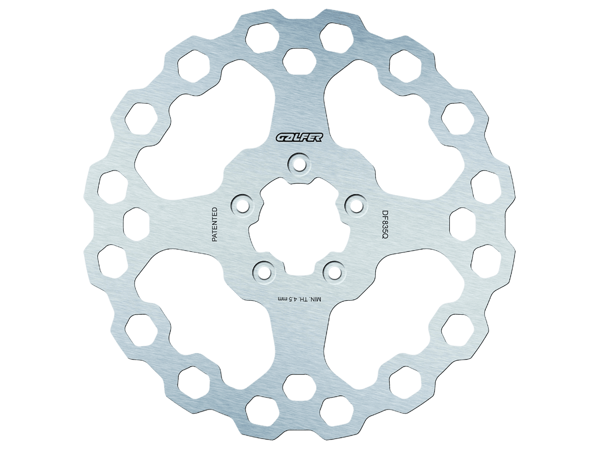 Galfer Harley Davidson Electra Glide Classic Front Brake 300mm Cubiq Rotor (09-13)