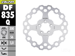 Galfer Harley Davidson Electra Glide Classic Front Brake 300mm Cubiq Rotor (09-13)