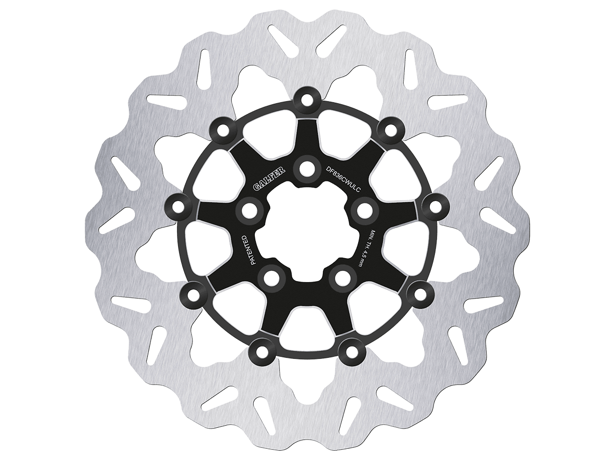 Galfer Harley Davidson Soft Tail Rear Brake Billet Floating Rotor (Contrast Bright) (15-19)