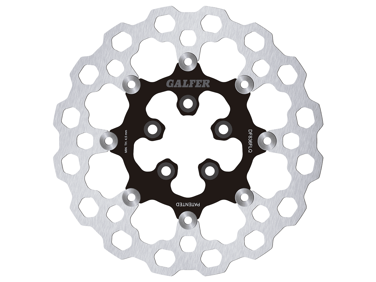 Galfer Harley Davidson Road King Rear Brake Floating Cubiq Rotor (16-19)