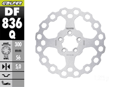 Galfer Harley Davidson Soft Tail Rear Brake Cubiq Rotor (15-19)
