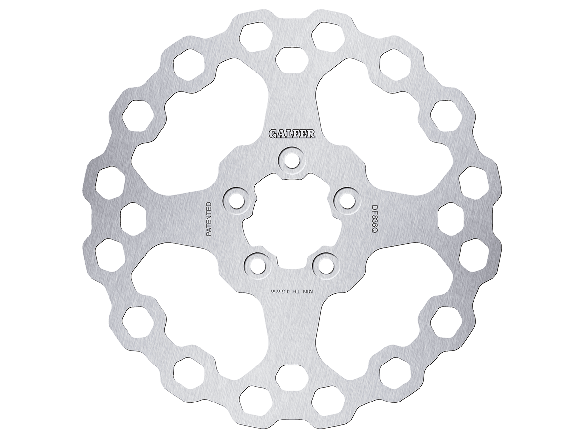 Galfer Harley Davidson Road King Rear Brake Cubiq Rotor (16-19)