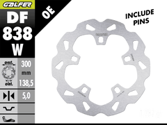 Galfer Harley Davidson Electra Glide UC Front Brake 300mm Rotor (14-19)