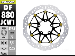 Galfer Ducati Panigale V2 Front Brake 320x5.5mm Billet Floating Floatech Rotor (2020-)