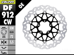 Galfer Ducati Scrambler 800 Front Brake 330mm Floating Rotor