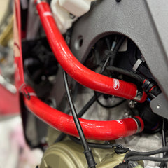 Ducati Panigale V4/V4S 2025-2026 8 Piece Samco Sport Silicone Radiator Coolant Hose Kit