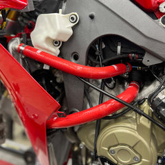 Ducati Panigale V4/V4S 2025-2026 8 Piece Samco Sport Silicone Radiator Coolant Hose Kit