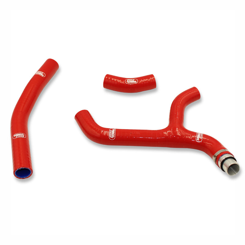 Samco 2025-2026 Ducati Desmo 450 MX  'Y' Piece Race Design 3 Piece Silicone Radiator Coolant Hose Kit