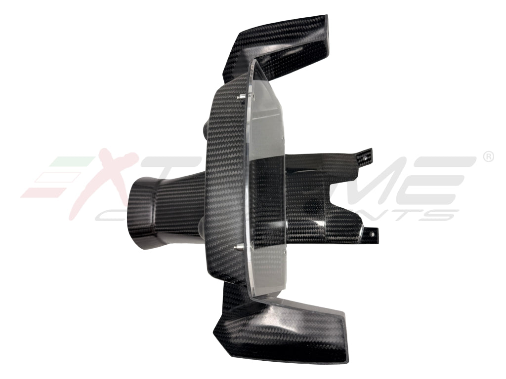 Extreme Components Tachometer support with airbox inlet tube for Ducati Panigale V4 / S 2025