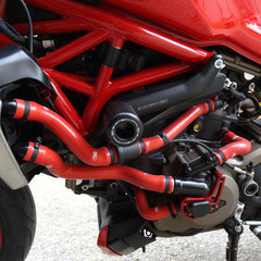Ducati Monster 821 (Euro 3) 2014-2016 9 Piece Samco Sport OEM Design Hose Kit