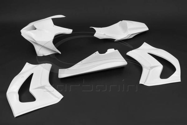 Carbonin 11-15 Kawasaki ZX-10R Avio Fiber SBK Fairing | HHR – HHR