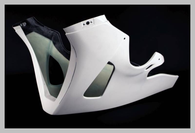 Carbonin Avio Fiber Lower Fairing BIG Radiator 2020 Yamaha YZF-R1
