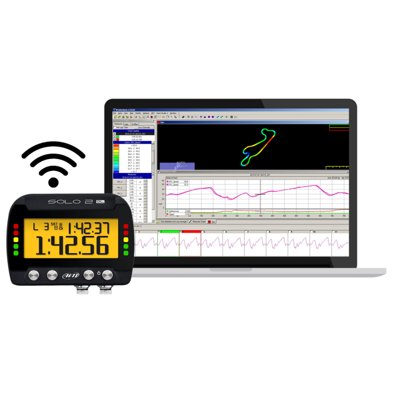 AiM Solo 2 DL GPS Lap Timer OBDII | HHR Performance AiM Solo 2 DL GPS Lap Timer OBDII | HHR Performance