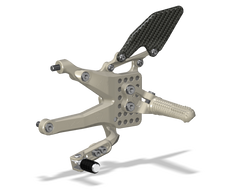 ATTACK PERFORMANCE REAR SET KIT, DUCATI V4, 2018 -, AERO HARD