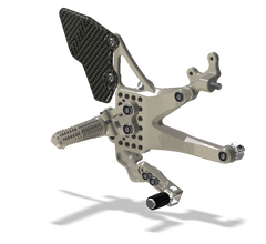 ATTACK PERFORMANCE REAR SET KIT, DUCATI V4, 2018 -, AERO HARD