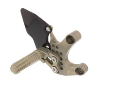 ATTACK PERFORMANCE REAR SET KIT W/SHIFT AND BRAKE LEVERS, DUCATI , AERO HARD