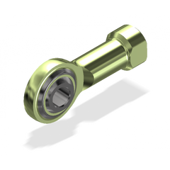 ATTACK PERFORMANCE METRIC SPHERICAL ROD END, FEMALE, 6X1.0 LEFT HAND THREAD