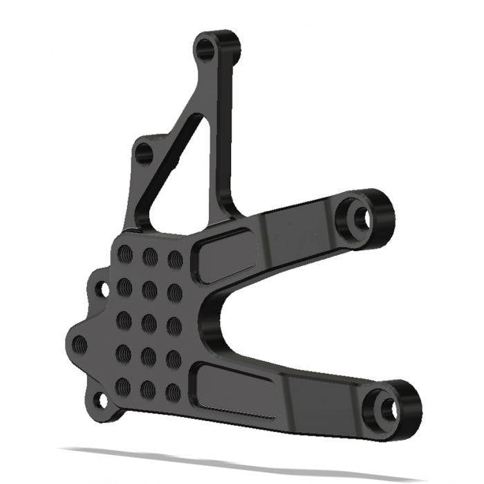 ATTACK PERFORMANCE RT. BRACKET, TRIUMPH 675 13- , BLACK