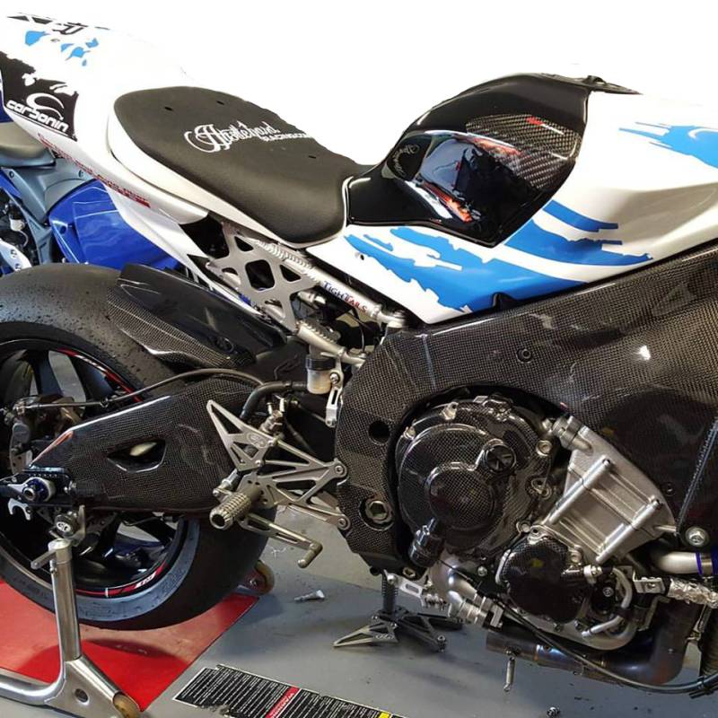 Carbonin 15-20 Yamaha YZF-R1 Carbon Fiber Frame Protectors HHR