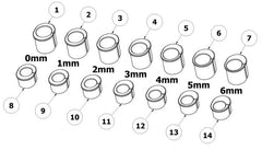 ATTACK PERFORMANCE TRIPLE CLAMP KIT, GP, SUZ,GSXR-1000 09- , BLACK (REPLACEMENT PARTS)