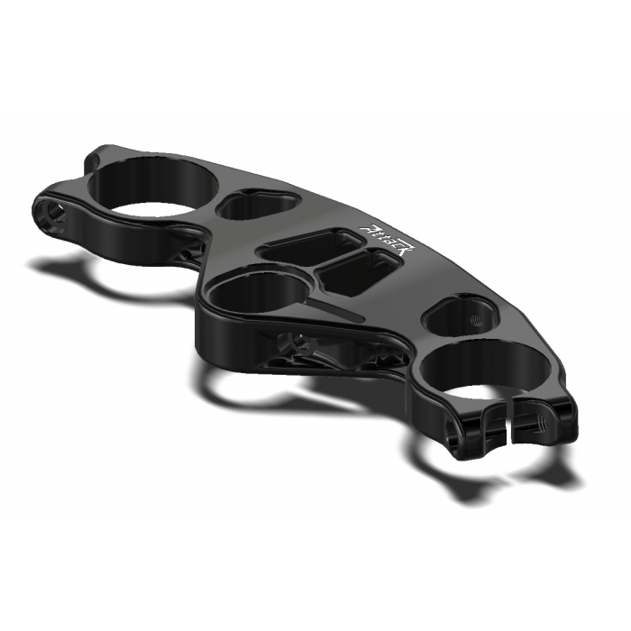 ATTACK PERFORMANCE TOP CLAMP, GP, TRIUMPH 675 06- , BLACK