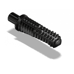 ATTACK PERFORMANCE FOOT PEG, PINCH -TYPE, SHORT 75MM (10MM SHORTER RACE OPTION), BLACK