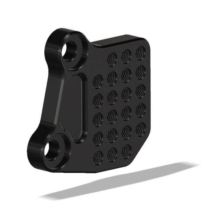 ATTACK PERFORMANCE LT. BRACKET, ADJ., KAW NINJA 250-300, BLACK