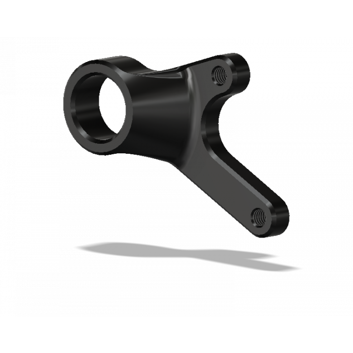 ATTACK PERFORMANCE MUFFLER BRKT. APRILIA RSV4 2010- , BLACK