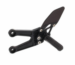 ATTACK PERFORMANCE REAR SET KIT WITH SHIFT LEVER, GSXR1000 17- ,BLACK
