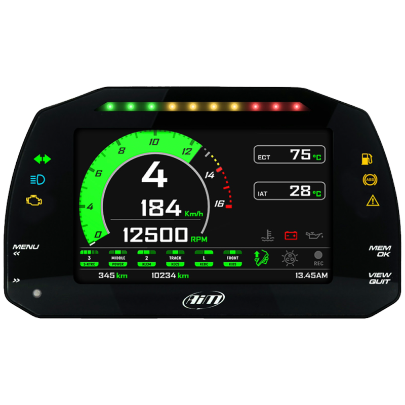 AiM 11-15 Kawasaki ZX-10R MXK10 Dash | HHR Performance AiM 11-15 Kawasaki ZX-10R MXK10 Dash | HHR Performance