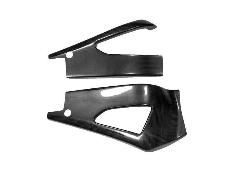 Extreme Components Carbon Swingarm protection Yamaha YZF R1 2009-14