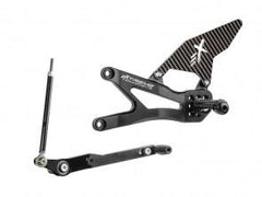 Extreme Components Rearsets CBR1000RRR 2020 STD Black w carbon heel