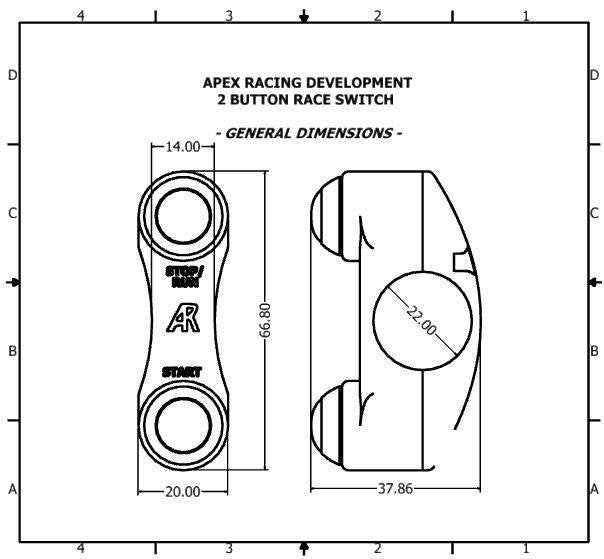 APX 2019 Kawasaki ZX-6R 636 Two-Button Engine Switch | HHR Performance