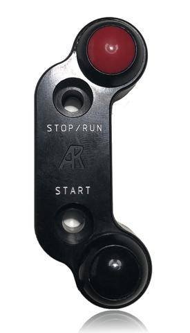 APX Racing TWO BUTTON ENGINE START RACE SWITCH  YAMAHA R3 2015+ BRAKE INLINE