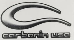 Carbonin 2" Carbonin USA Black Sticker