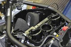 MWR Performance Two Piece Filter Kit For MV Agusta BRUTALE 675 / 800  STRADALE 800  RIVALE 800  DRAGSTER 800 & TURISMO VELOCE 800 (up to 2017)