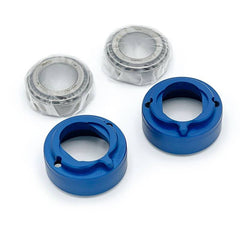 Alpha Racing Steering head bearing insert kit, 1.0 degrees BMW S 1000 RR 2019- (K67) and M 1000 RR 2021- (K66) blue