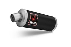 MIVV Slip-on Dakar Black Stainless Steel Exhaust For Aprilia Tuareg 660 2022 - 2023