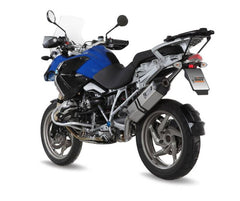 MIVV Slip-on Speed Edge Stainless Steel Exhaust For BMW R 1200 GS / Adventure 2004 - 2007