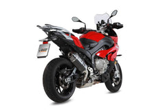 MIVV Slip-on Speed Edge Black Stainless Steel  Exhaust For BMW S 1000 XR 2015 - 2019
