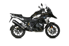 MIVV Slip-on Speed Edge Black Stainless Steel Exhaust For BMW R 1250 GS / Adventure 2019 - 2022