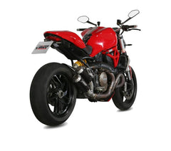MIVV Slip-On MK3 Black Stainless Steel Exhaust For DUCATI Monster 1200 / S 2014 - 2016