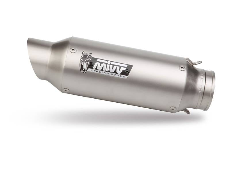 MIVV Slip-On M2 Stain Stainless Steel Exhaust For HONDA GROM 125 | MSX 125 2013 - 2015