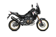 MIVV Slip-on Speed Edge Black Stainless Steel Exhaust For HONDA  CRF 1100 L Africa Twin 2020 - 2022