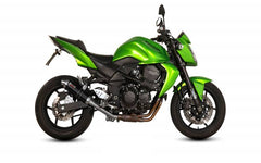 MIVV Slip-On Gp Black Stainless Steel Exhaust For KAWASAKI Z750 2007 - 2014