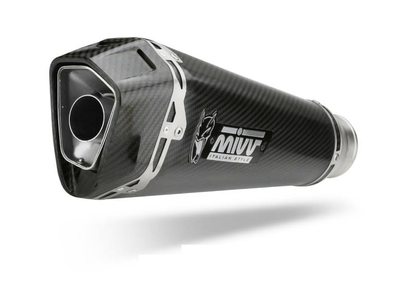 MIVV Slip-on Delta Race Carbon Exhaust For KAWASAKI ZX-10 R / RR / SE 2016 - 2020