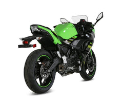 MIVV Delta Race Black Stainless Steel Full System Exhaust For KAWASAKI NINJA 650 | Z650 2017 - 2022